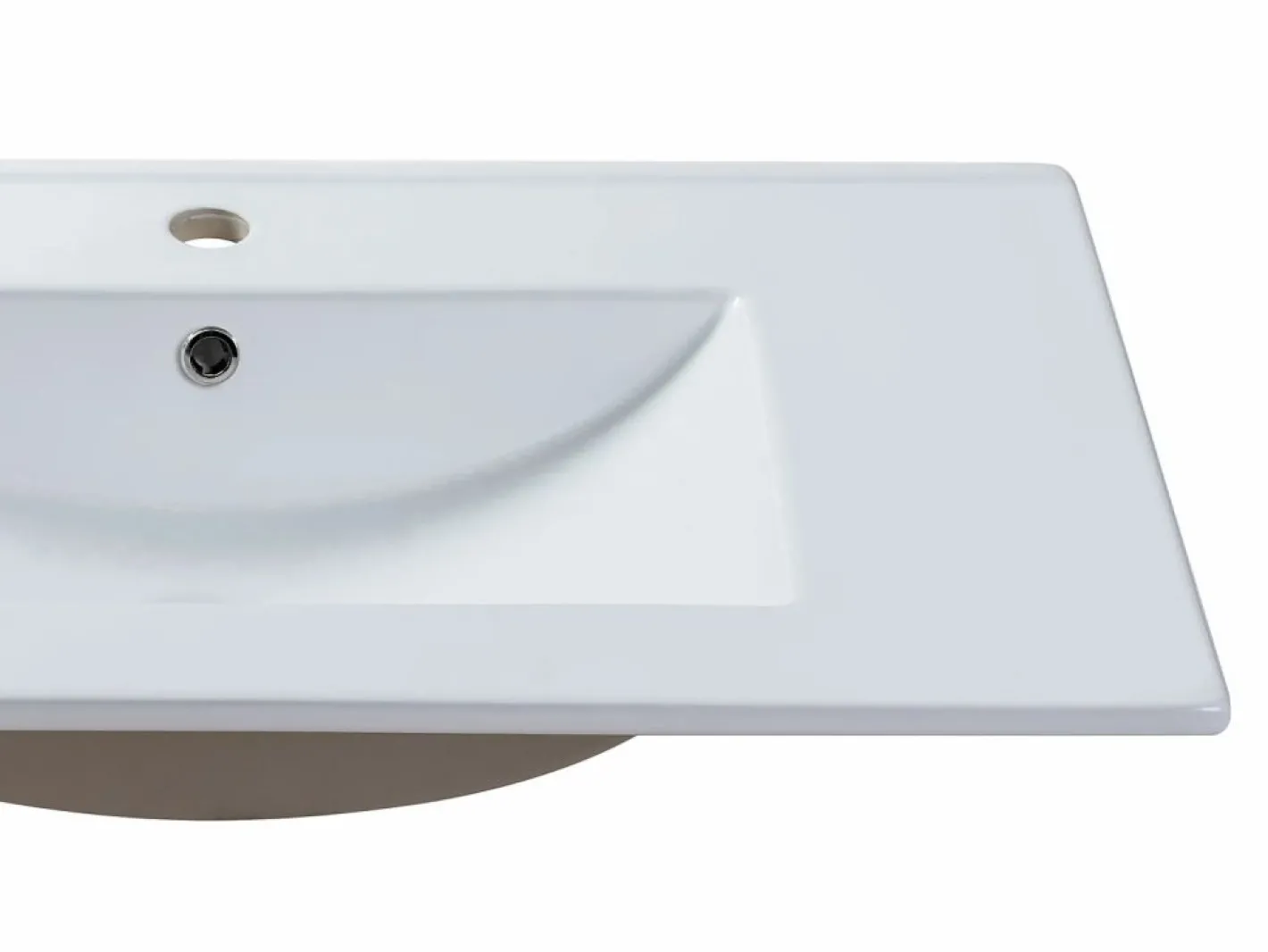 Shower & Design Lavabo|Lavabo empotrable de cerámica - L101 cm - MOTIAC