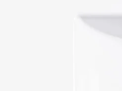 Shower & Design Lavabo|Lavabo empotrado de cerámica blanca - L81 cm - MOTIAC