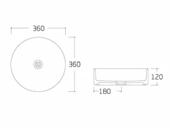 Shower & Design Lavabo|Lavabo KANELLE - efecto cobre - Precio Barato, aprovecha