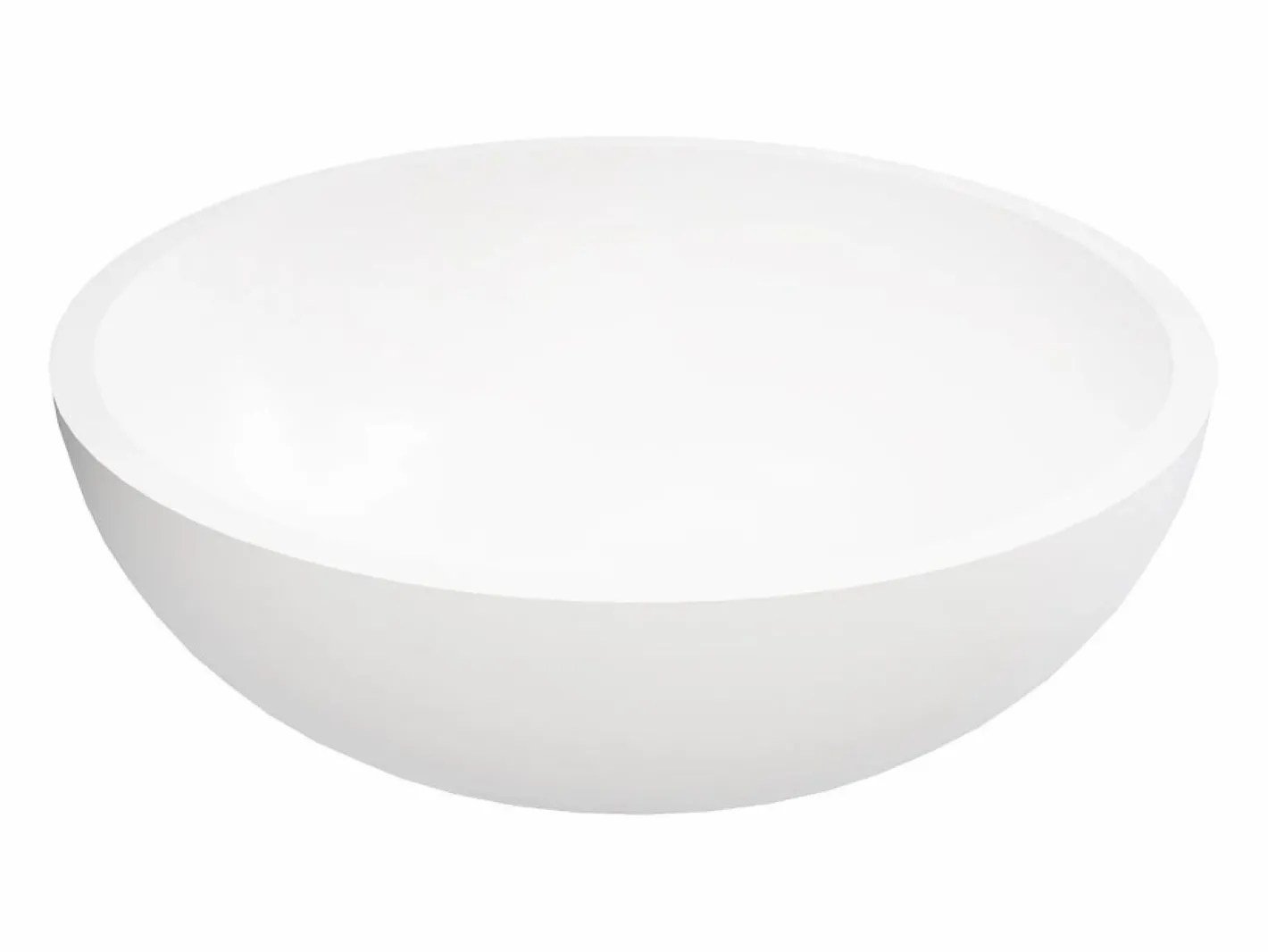 Lavabo redondo de solid surface - 40 cm - - IMJA^Shower & Design Discount