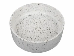Lavabo redondo de terrazo azul, D39 x Alt. 12 cm, DUKAT^Shower & Design