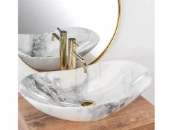 Rea Lavabo|Lavabo Sobre Encimera Royal Granit Shiny White