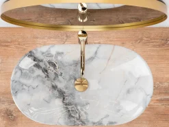 Rea Lavabo|Lavabo Sobre Encimera Royal Granit Shiny White