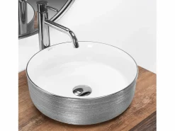 Rea Lavabo|Lavabo Sobre Encimera Sami White Grey