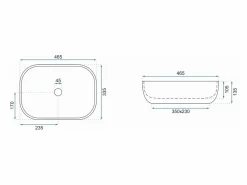 Rea Lavabo Sobre Encimera Livia Beige Best