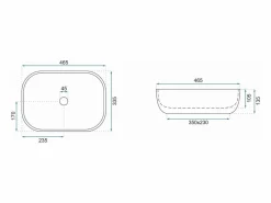 Rea Lavabo Sobre Encimera Livia Beige Best