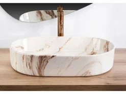 Rea Lavabo Sobre Encimera Nadia 60 Grey Gris Online