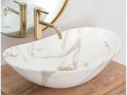 Lavabo Sobre Encimera Royal Shiny Aiax White^Rea