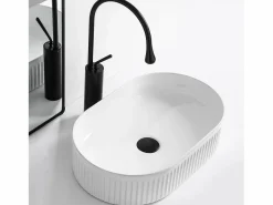 Rea Lavabo Sobre Encimera Vanda White Blanco