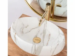 Rea Lavabo|Lavabo Sobre Encimera Linda Lava White
