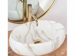 Rea Lavabo|Lavabo Sobre Encimera Linda Lava White