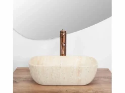 Rea Lavabo Sobre Encimera Belinda Mini Beige Best