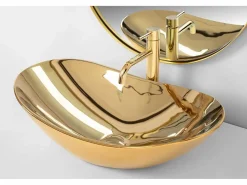 Rea Lavabo|Lavabo Sobre Encimera Royal Gold