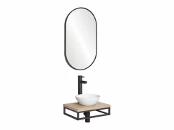 Mueble De Aseo|Lavabo SOHO slim + lavabo + grifo + espejo