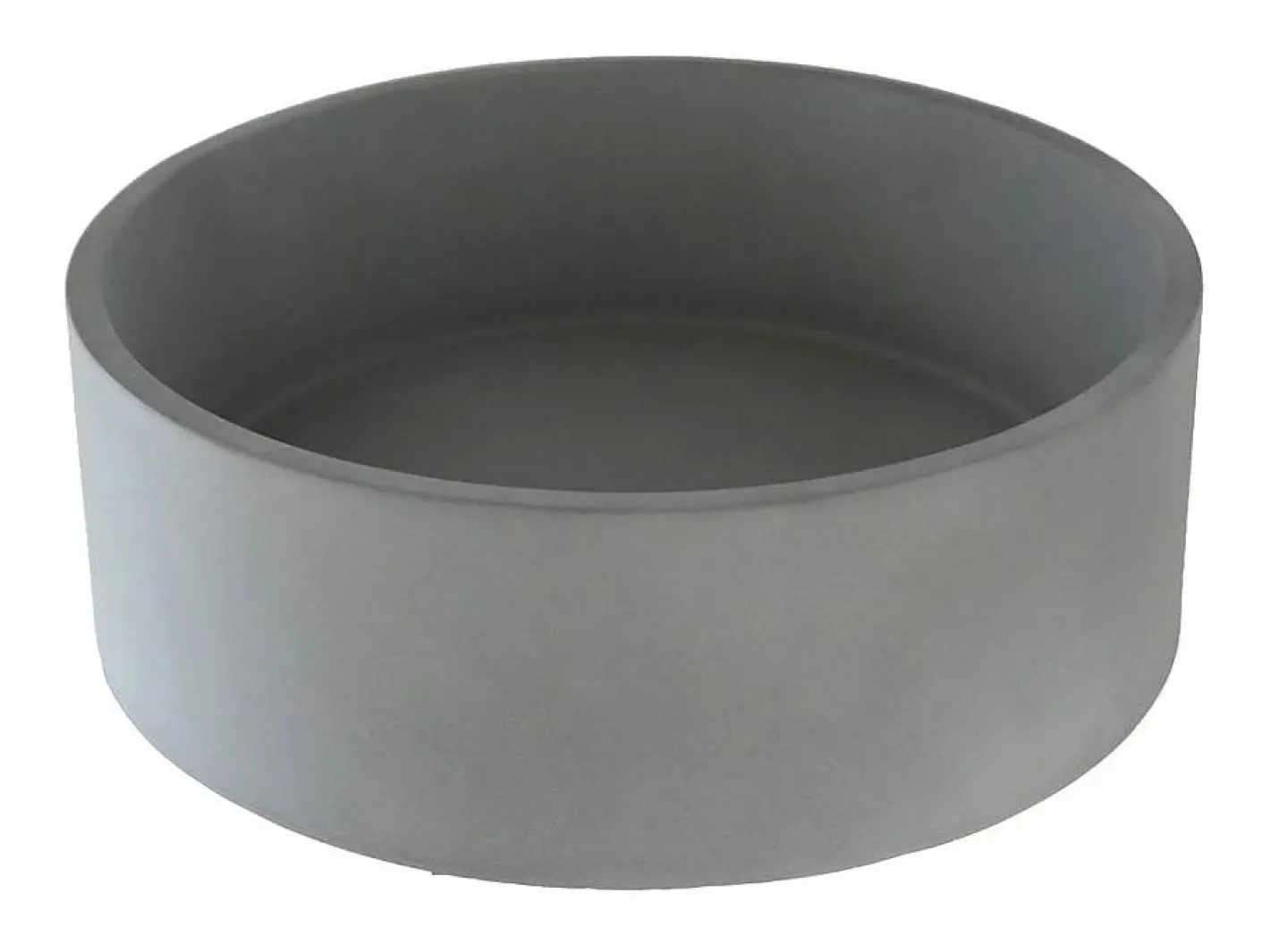 BERAH GETAH Lavabo tipo tambor de hormigón Gris Online
