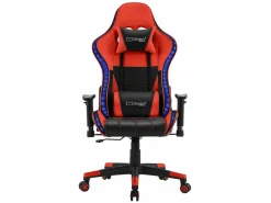 ML-DESIGN Silla Gaming|LED Gaming Silla Silla de escritorio Silla de oficina Silla giratoria Ajustable