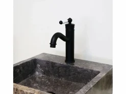 Essebagno Leeds mezclador bajo lavabo rétro Negro New