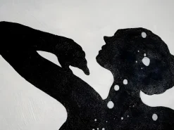 MCW Cuadro|Óleo bailarina pintado a mano