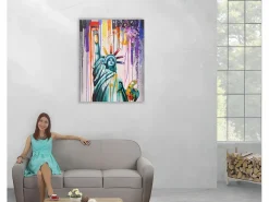 MCW Cuadro|Óleo Estatua de la Libertad pintado a mano