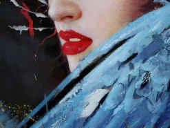 MCW Cuadro|Óleo mujer -H25 pintado a mano, 80x120cm