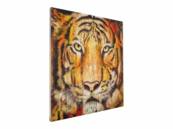 Óleo tigre pintado a mano^MCW Hot