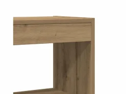 Librería|Librería Artesanal de Madera Maciza de Roble 100 x 30 x 198 cm