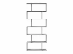 Librería|Librería ATHENA - hormigón - 6 nichos - 192 x 80 x 24 cm