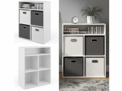 Vicco Librería 72x30.6x90.2 Blanco Clearance