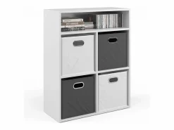 Vicco Librería 72x30.6x90.2 Blanco Clearance