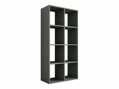 Librería con 8 compartimentos – color: aloe – 147 × 74 × 30 cm, vertical u horizontal Verde