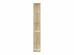 vidaxl Estantería|Librería de 5 niveles madera roble Sonoma 45x23,5x162,5 cm