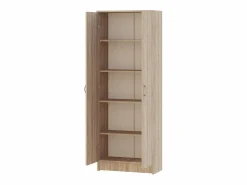Librería haaus Flint, 2 puertas, Roble Sonoma, 70 x 32 x 196 cm Beige Online
