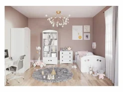 Les Tendances Librería|Librería infantil blanca decorada con corazones Myra