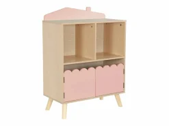 Sweeek Librería|Librería infantil de 2 estantes y 2 puertas