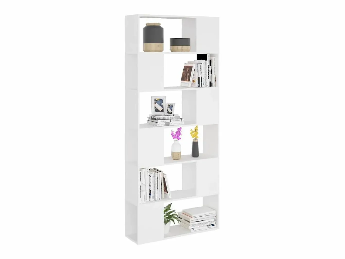 Librería separador madera contrachapada 80x24x186 cm^vidaxl Discount