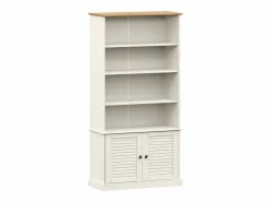 Librería VIGO madera maciza de pino 85x35x170 cm^vidaxl New