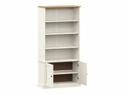 Librería VIGO madera maciza de pino 85x35x170 cm^vidaxl New