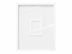 Libro de visitas Marco de madera - 24x30 cm Blanco New