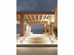 Linterna solar Visor LED de 3,5 W a pilas, IP54, color Blanco Discount