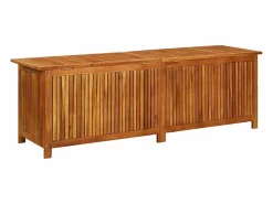 Lioen Caja de almacenaje de jardín madera maciza acacia 175x50x58 cm^Garden Furniture Hot