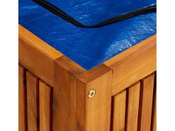 Lioen Caja de almacenaje de jardín madera maciza acacia 175x50x58 cm^Garden Furniture Hot