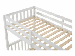Litera 90 x 190 cm con cajones pino y MDF - ZILENI^Vente-unique Online