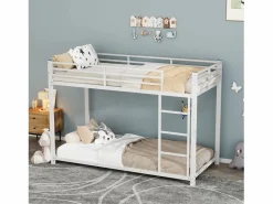 Litera 2 x 90 x 200 cm - cama de hierro -^Merax