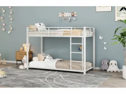 Litera 2 x 90 x 200 cm - cama de hierro -^Merax
