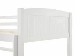 Vente-unique Cama Litera|Cama Con Almacenaje|Litera 2 x 90 x 200 cm con 2 cajones en Pino y MDF color - LIMODARA