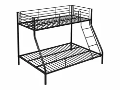 Vente-unique Cama Litera|Litera 90 x 190 y 140 x 190 cm acero ELEVATIO IV