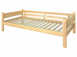 Litera - 2x90x200 cm - estructura de pino - somier incluido - color natural^Merax Clearance