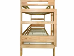 Litera - 2x90x200 cm - estructura de pino - somier incluido - color natural^Merax Clearance
