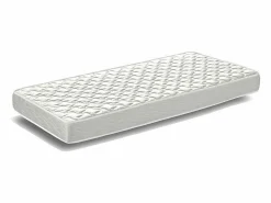 Les Tendances Cama Abatible|Litera abatible horizontal blanca para 2 personas 85x185 cm Bounto-2 colchones 85x185cm