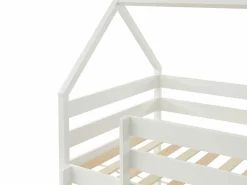 Litera cabaña 2 cajones 2 x 90 x 190 cm de pino macizo con colchón - CHORI^Vente-unique Outlet